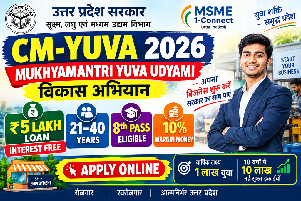 Mukhyamantri Yuva Udyami Vikas Abhiyan CM-YUVA 2026