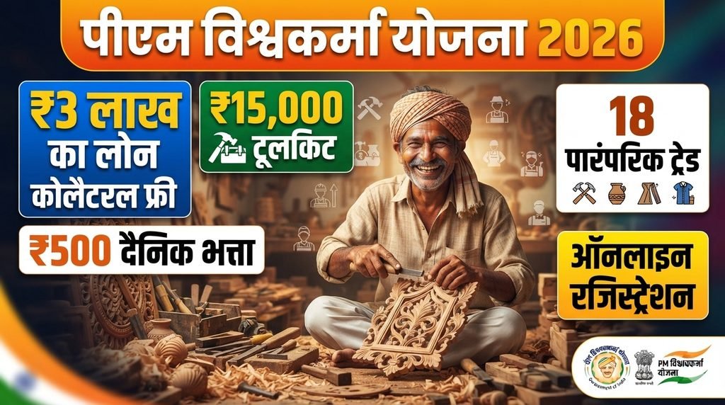 PM Vishwakarma Yojana 2026 Online Registration